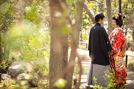 親御様も一緒に<br>和装前撮り