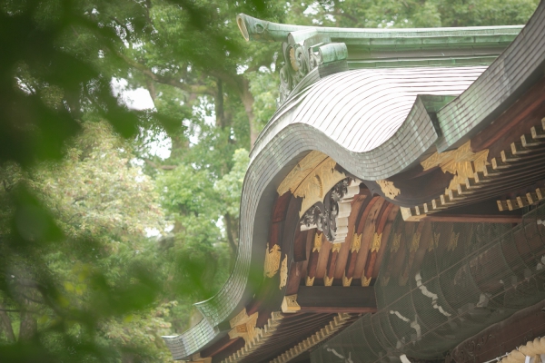 おふたりが過ごした町 神社での結婚式