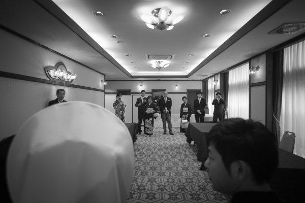 おふたりが過ごした町 神社での結婚式