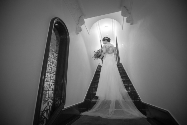 おふたりが過ごした町 神社での結婚式