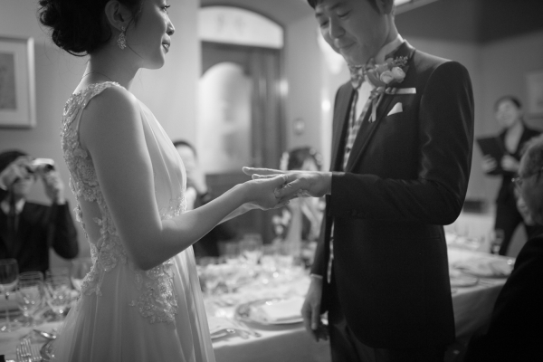 おふたりが過ごした町 神社での結婚式