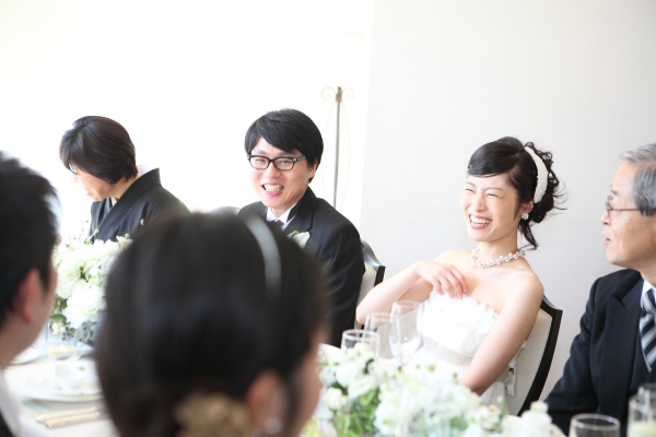 家族だけで結婚式