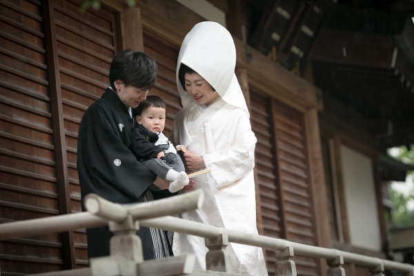 お子様も一緒の結婚式