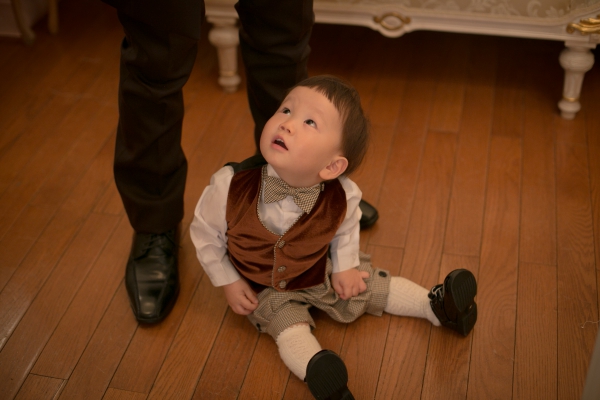 お子様も一緒の結婚式