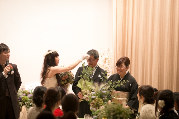 お子様も一緒の結婚式