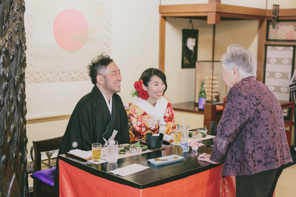 庶民的な儀式「祝言」