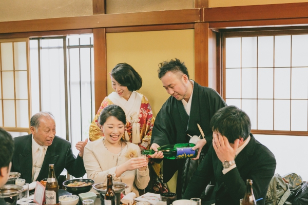 庶民的な儀式「祝言」