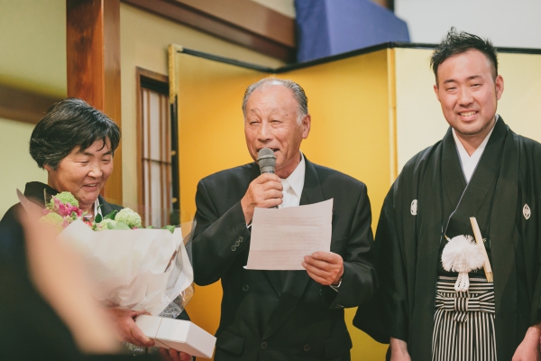 庶民的な儀式「祝言」