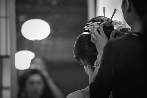 大好きな家族と古民家で祝言