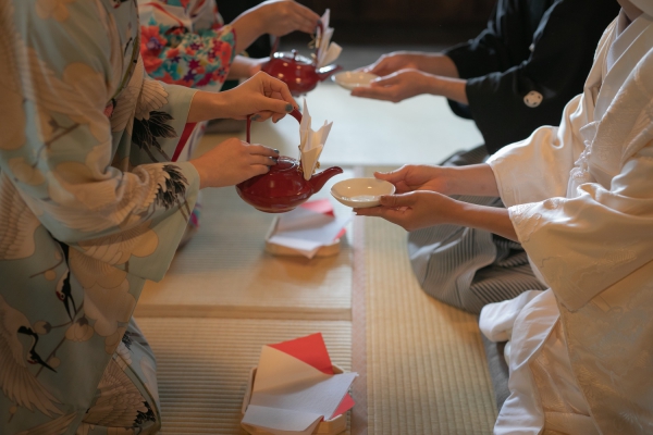 大好きな家族と古民家で祝言