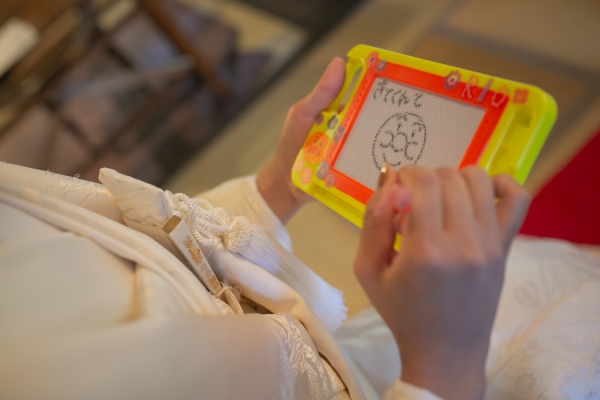 大好きな家族と古民家で祝言