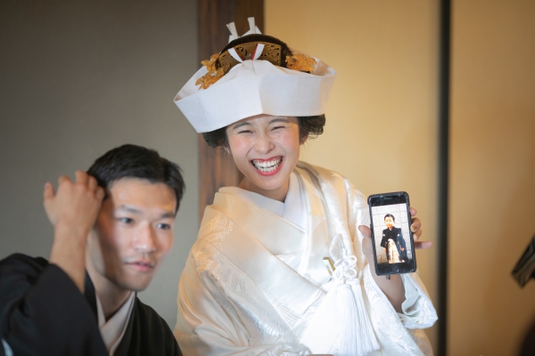 大好きな家族と古民家で祝言