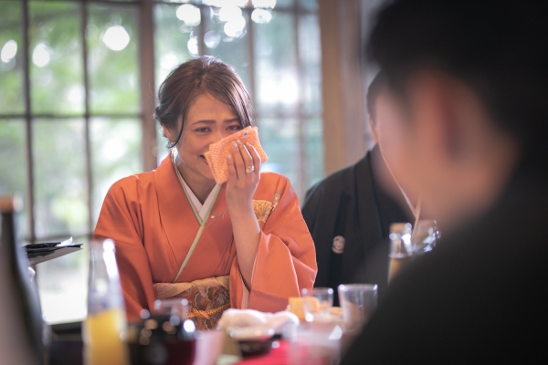 大好きな家族と古民家で祝言