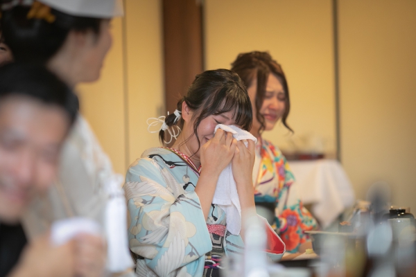 大好きな家族と古民家で祝言