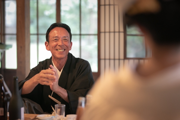 大好きな家族と古民家で祝言