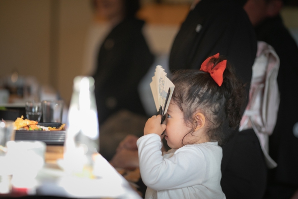 大好きな家族と古民家で祝言