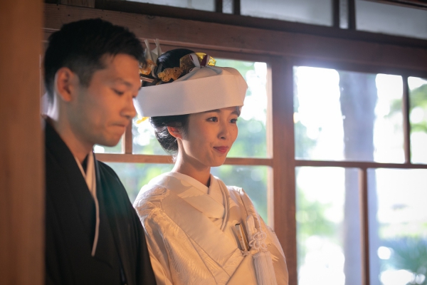 大好きな家族と古民家で祝言