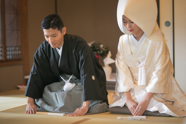 大好きな家族と古民家で祝言